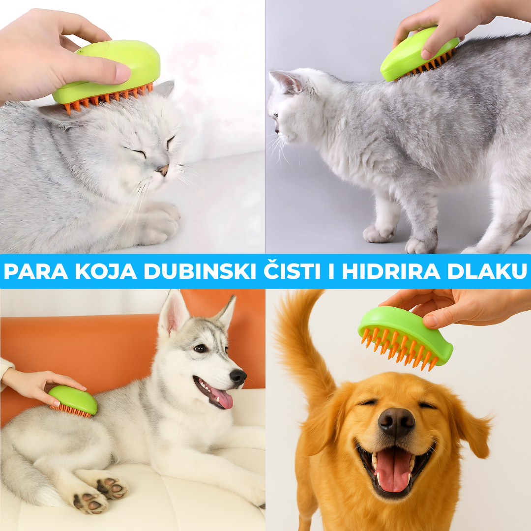 Četka Na Paru Za Ljubimce