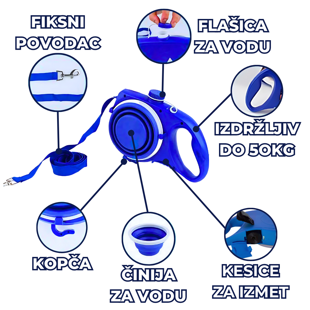 5u1 Povodac Za Pse