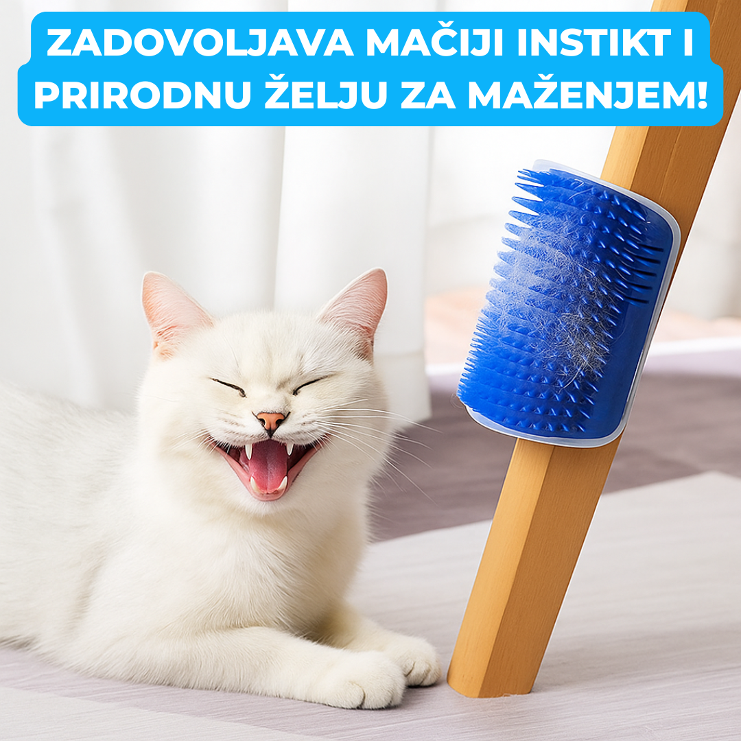 Ugaona Četka Za Mačke