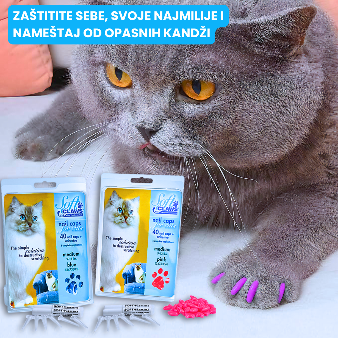 Sigurnosne kapice za mačije kandže
