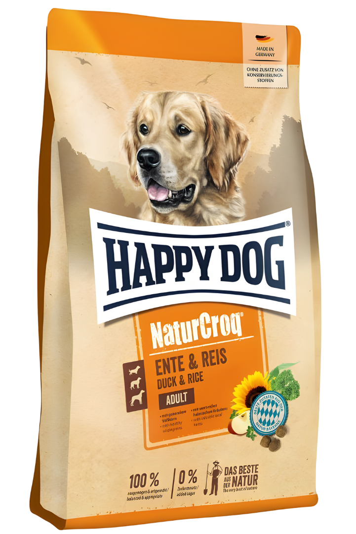 Happy Dog Naturcroq Pačetina i Pirinač 11kg