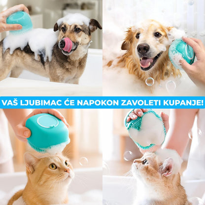 Četka za Kupanje i Masiranje Ljubimaca