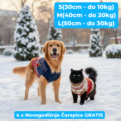 Novogodišnji Džemper za Ljubimce
