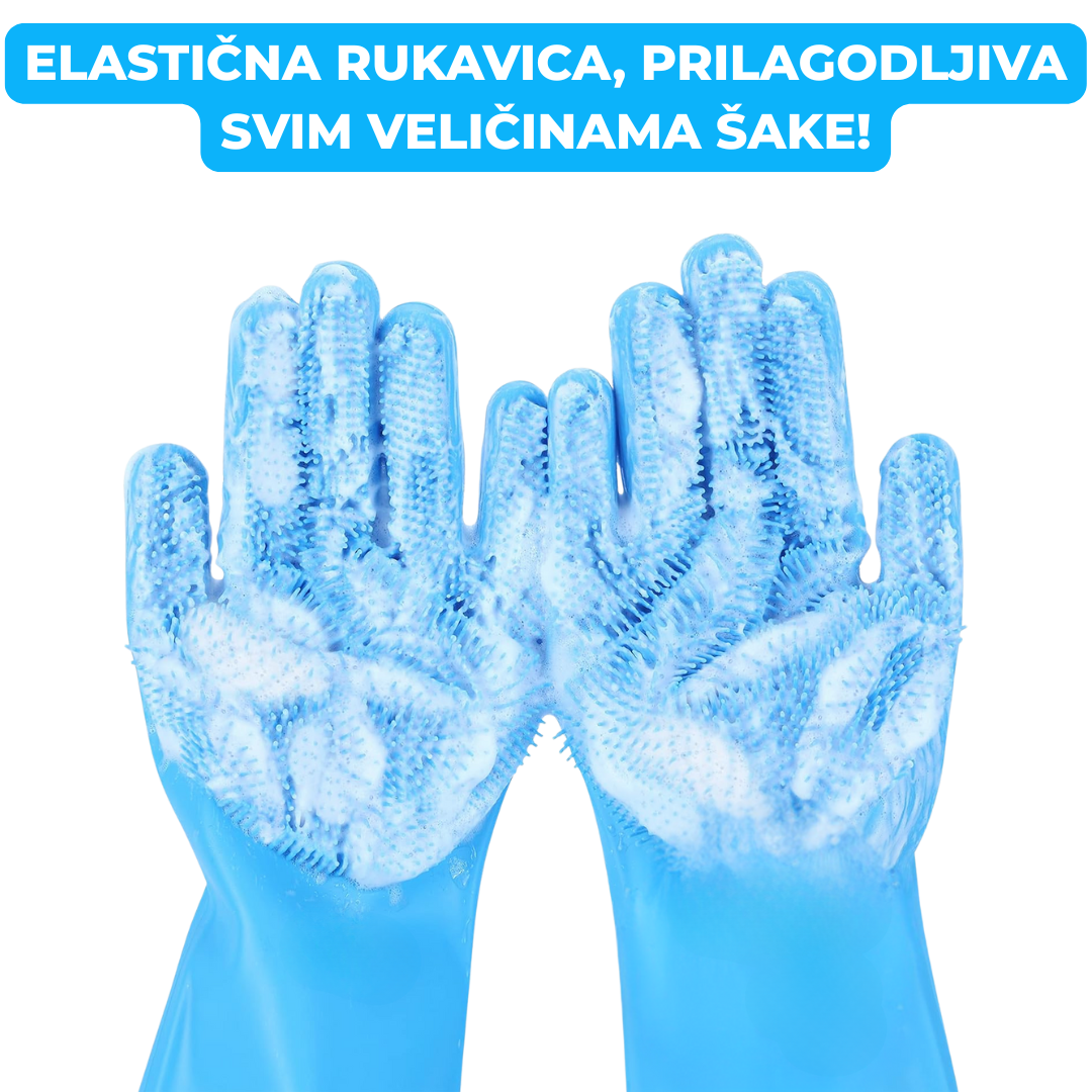 Rukavice Za Kupanje i Masiranje Ljubimaca