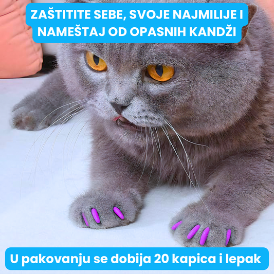 Sigurnosne kapice za mačije kandže