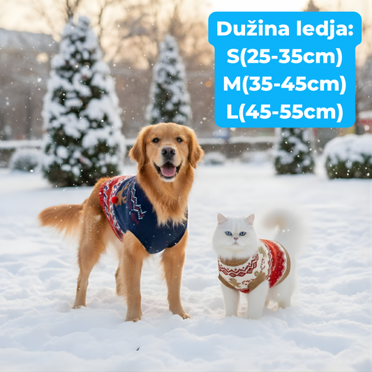 Novogodišnji Džemper za Ljubimce