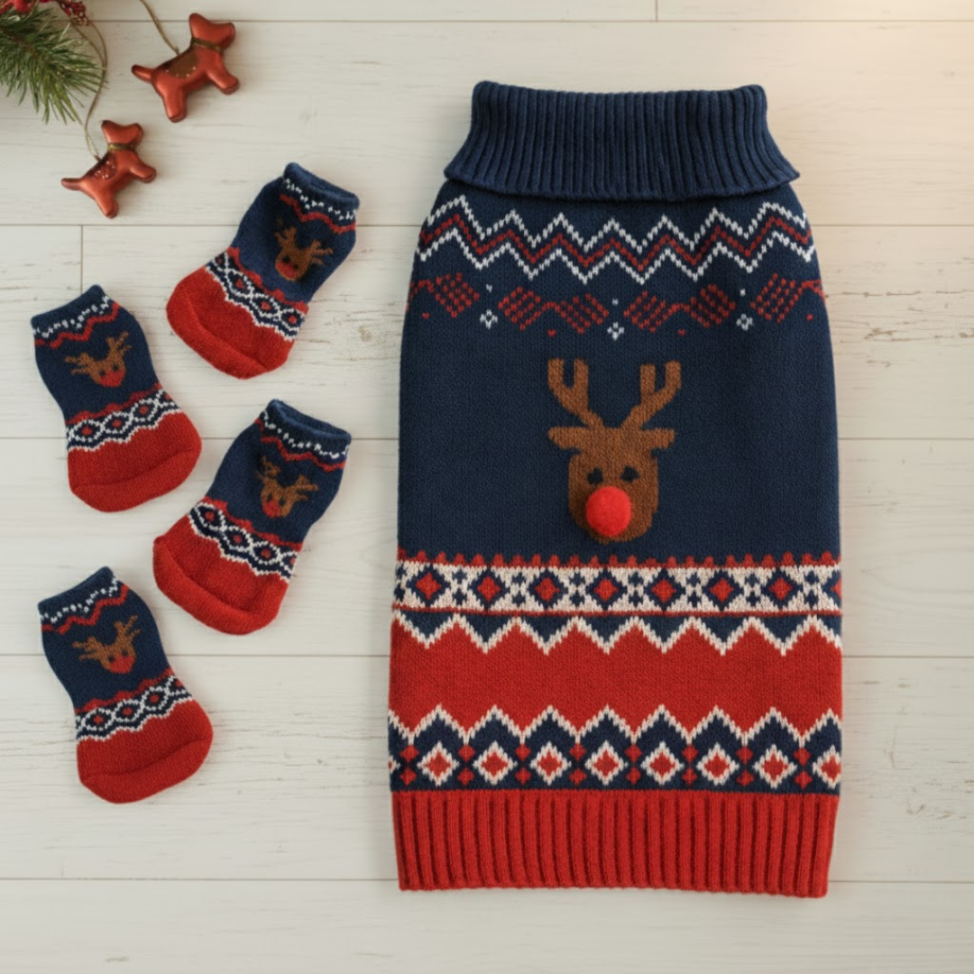 Novogodišnji Džemper za Ljubimce