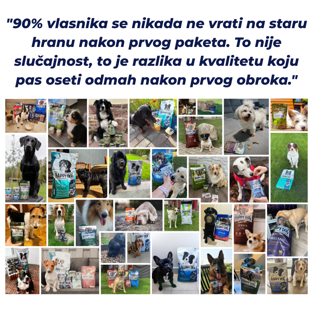 Mesečni Paket Hrane za Vašeg Psa Preporučen od Veterinara