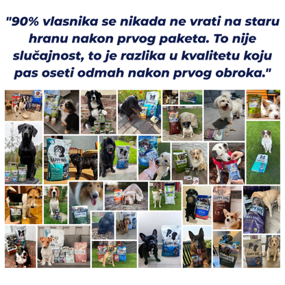 Mesečni Paket Hrane za Vašeg Psa Preporučen od Veterinara