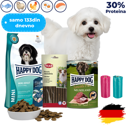 Mesečni Paket Hrane za Vašeg Psa Preporučen od Veterinara