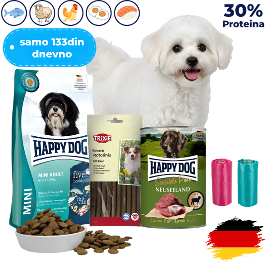 Mesečni Paket Hrane za Vašeg Psa Preporučen od Veterinara