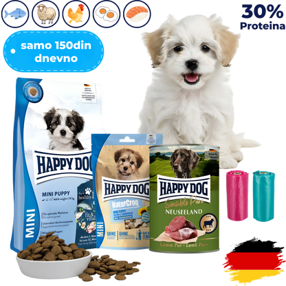 Mesečni Paket Hrane za Vašeg Psa Preporučen od Veterinara