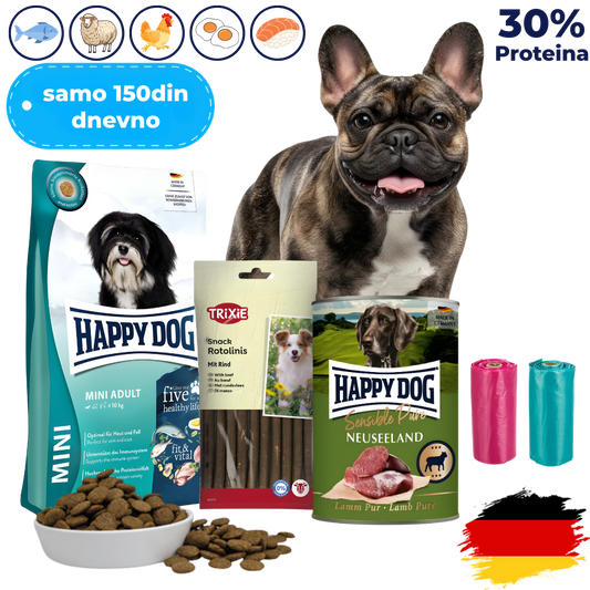 Mesečni Paket Hrane za Vašeg Psa Preporučen od Veterinara