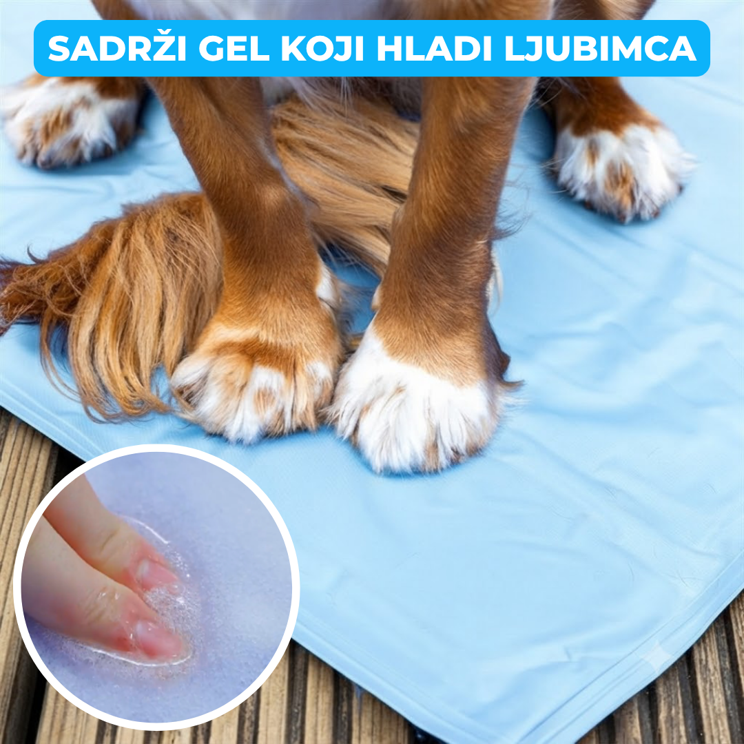 Rashladna Prostirka sa Gelom za Hladjenje Pasa i Mačaka