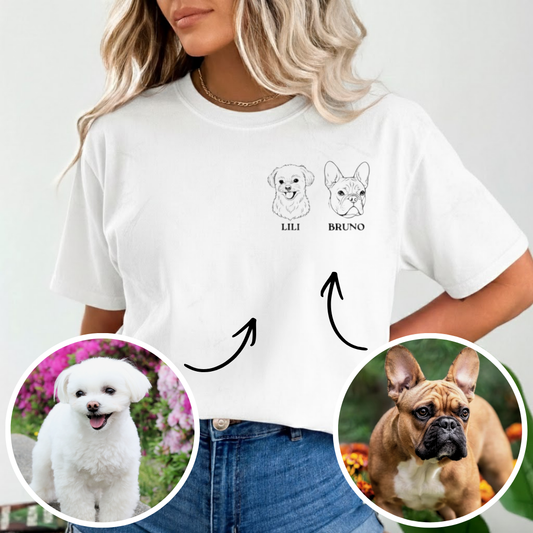 Majica sa Slikom i Imenom Ljubimca