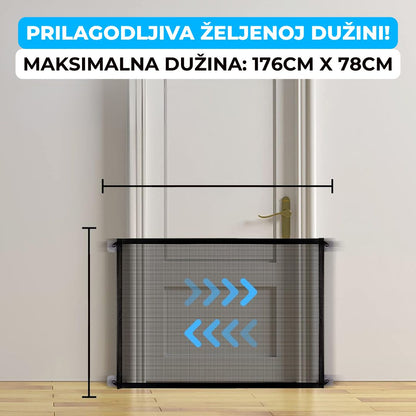 Sigurnosna Ograda Za Zaštitu Dece i Ljubimaca