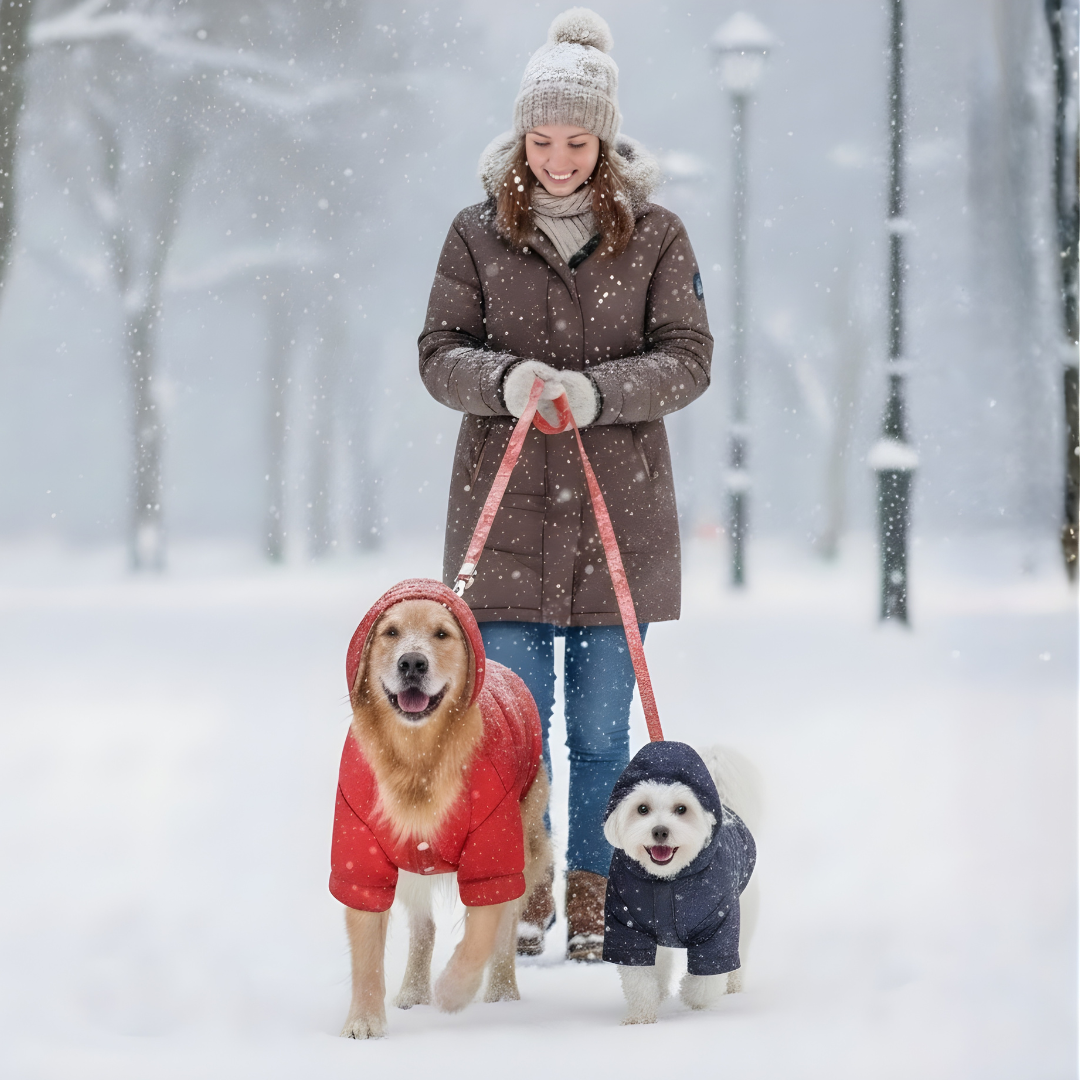 Zimska Jakna za Ljubimce sa Kapuljačom