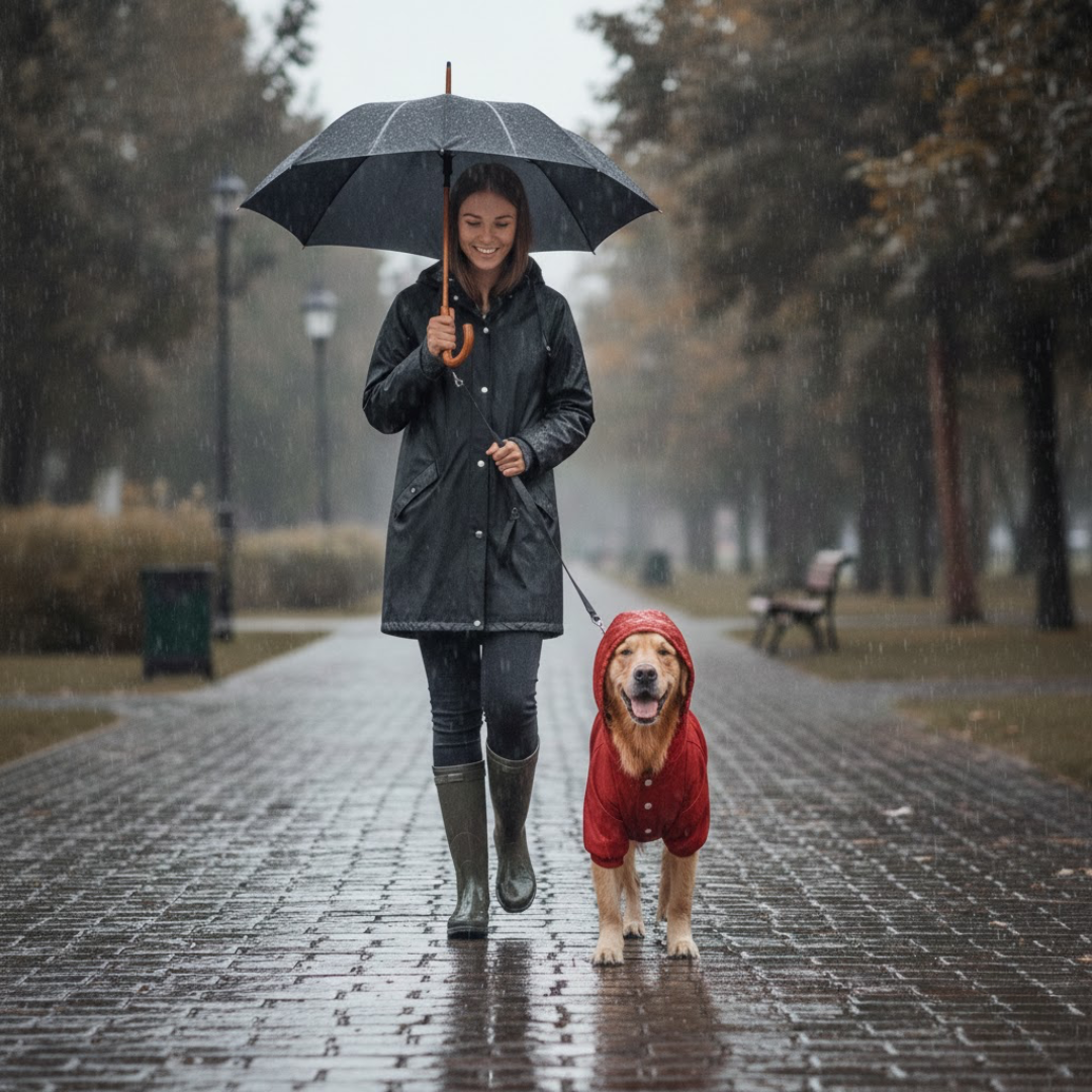Zimska Jakna za Ljubimce sa Kapuljačom