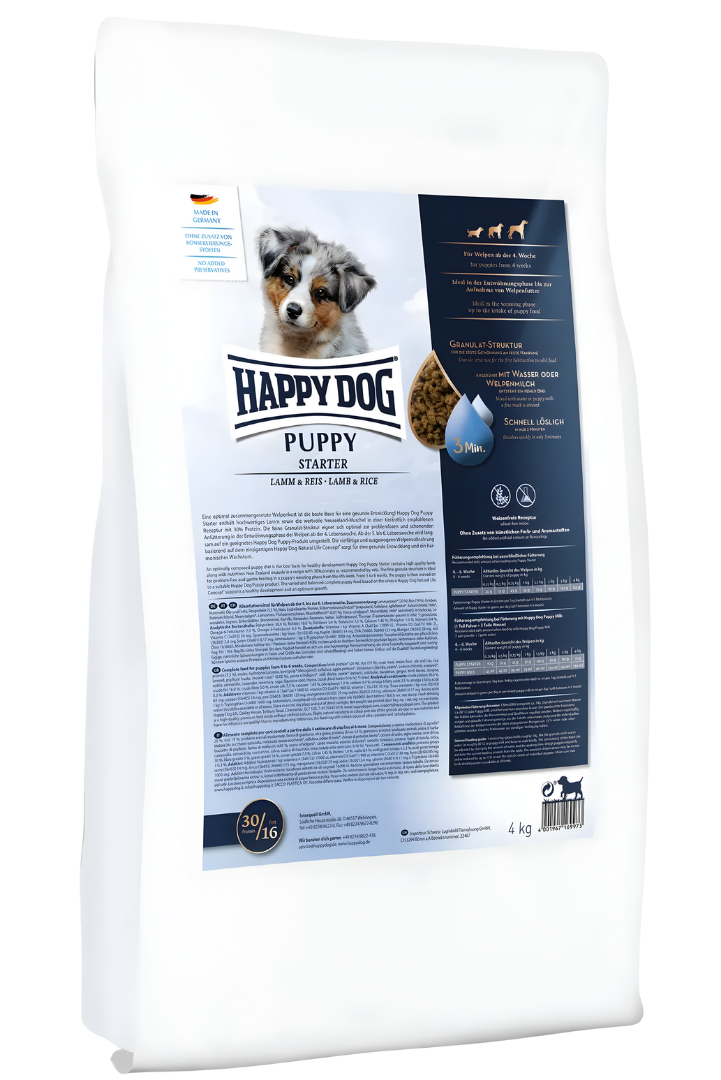 Starter baby happy dog 4kg