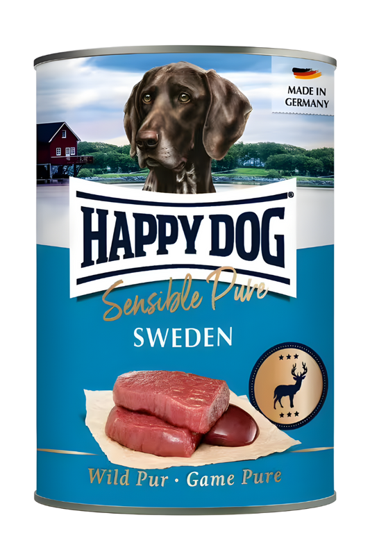 Happy Dog Sweden Konzerva Divljač 400g