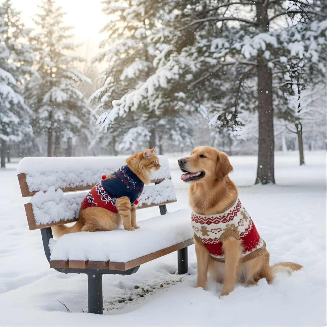 Novogodišnji Džemper za Ljubimce