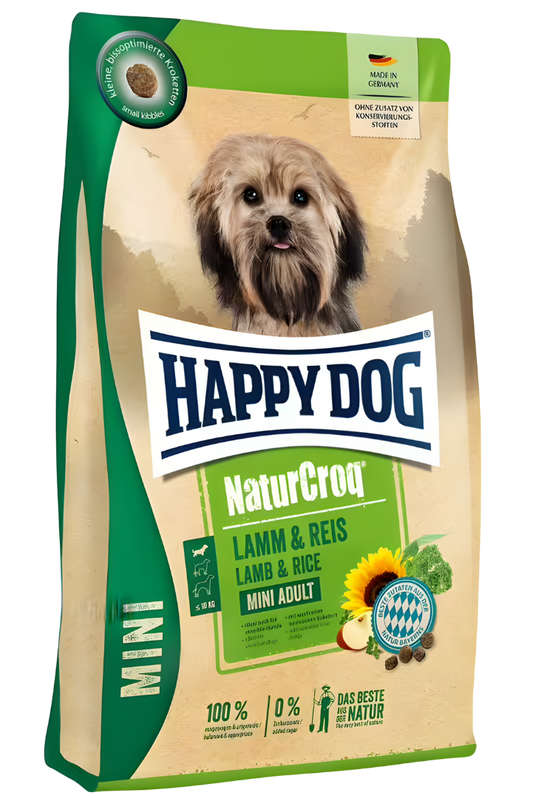 Happy Dog Mini Naturcroq Jagnjetina i Pirinač 4kg