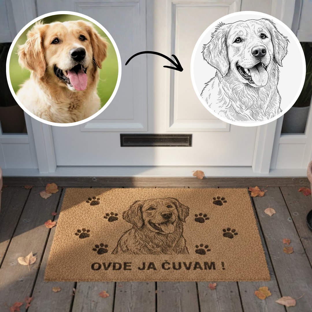 Otirač sa Slikom Ljubimca