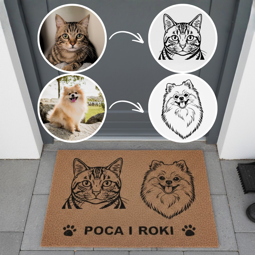 Otirač sa Slikom Ljubimca